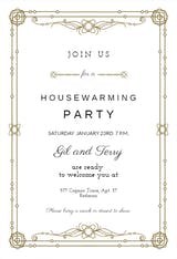 Classic Border - Housewarming Invitation